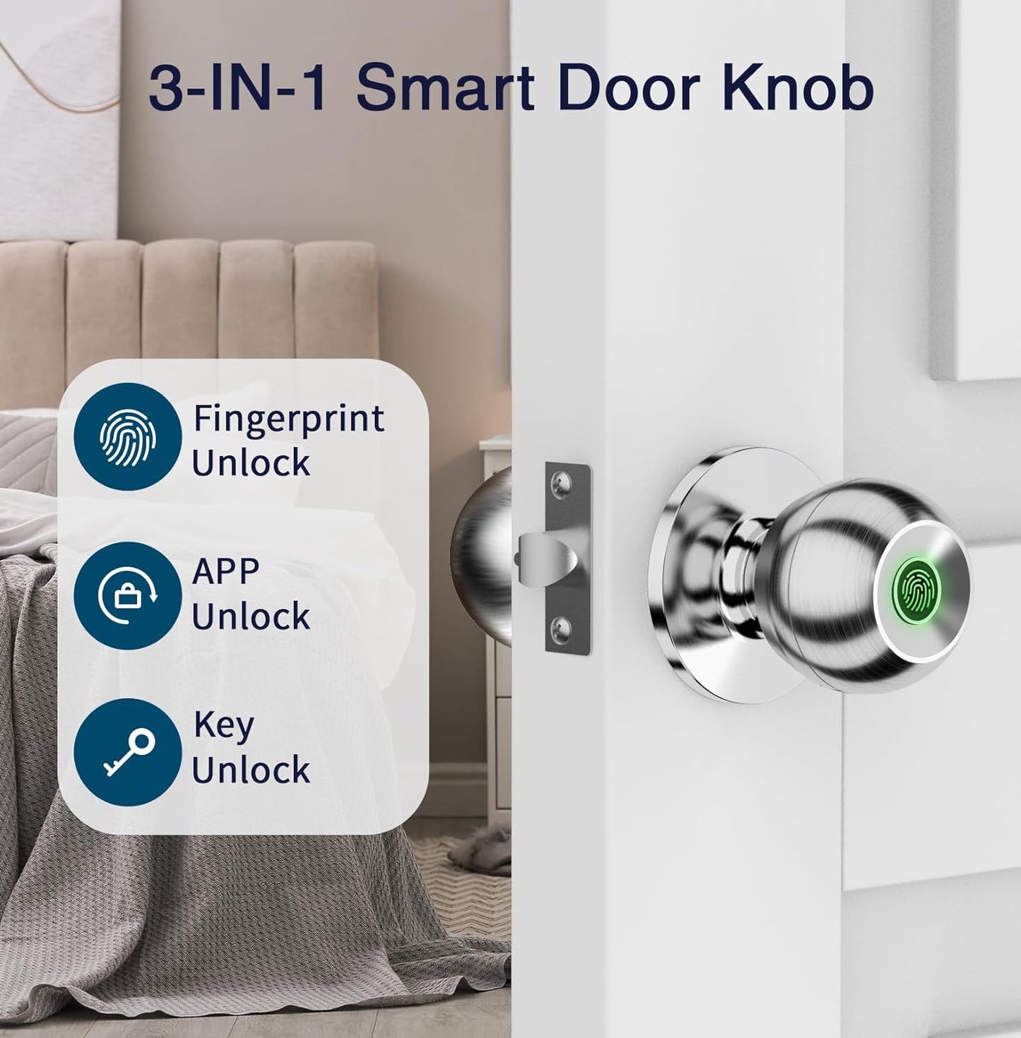 GHome Smart Fingerprint Door Lock