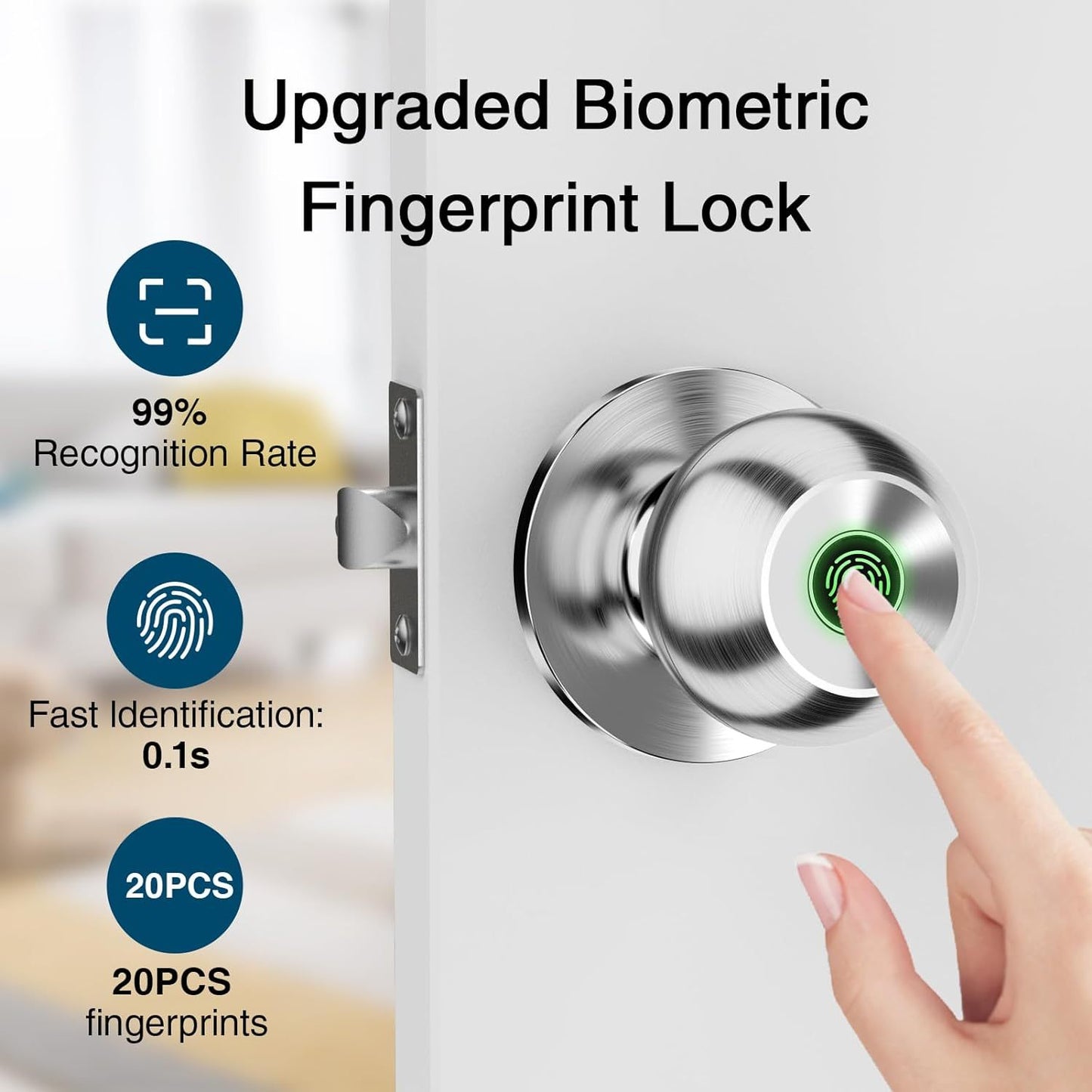 GHome Smart Fingerprint Door Lock